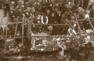 Images Dated 9th March 2011: Petticoat Lane, London - Birds eye view