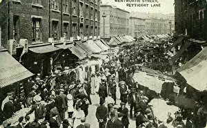 Lane Collection: Petticoat Lane Market, Wentworth Street, London