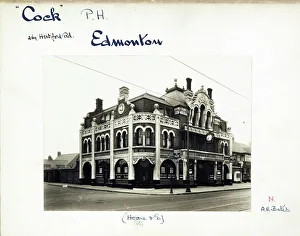 Photograph of Cock Tavern, Edmonton, London Photograph of Cock Tavern, Edmonton, London