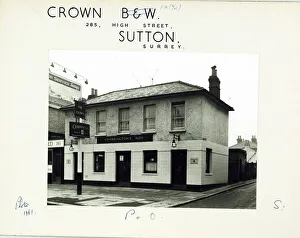 Sutton Gallery: Photograph of Crown PH, Sutton, Surrey