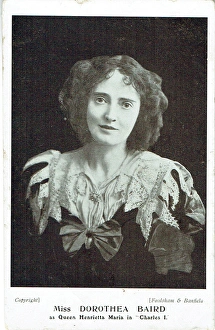Photograph of Dorothea Baird as Queen Henrietta in Charles I Photograph of Dorothea Baird as Queen Henrietta in Charles I