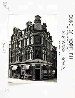 Photograph of Duke Of York PH, Edgware Road, London Photograph of Duke Of York PH, Edgware Road, London