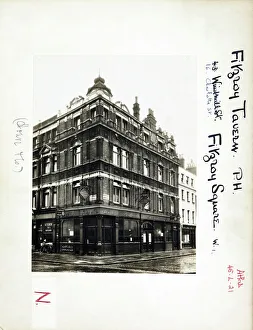 Photograph of Fitzroy Tavern, Fitzrovia, London Photograph of Fitzroy Tavern, Fitzrovia, London