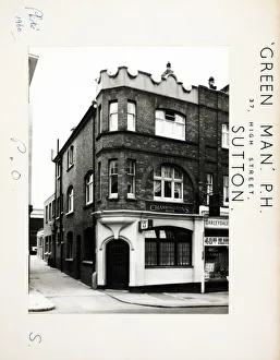 Sutton Gallery: Photograph of Green Man PH, Sutton, Surrey