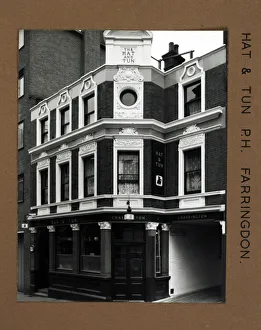 Photograph of Hat & Tun PH, Farringdon, London Photograph of Hat & Tun PH, Farringdon, London