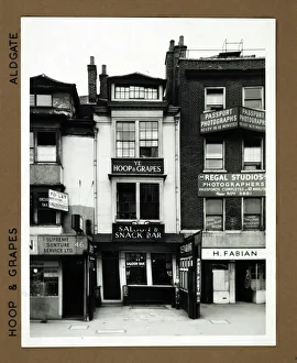 Photograph of Hoop & Grapes PH, Aldgate, London Photograph of Hoop & Grapes PH, Aldgate, London