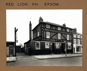 Photograph of Red Lion PH, Epsom, Surrey Photograph of Red Lion PH, Epsom, Surrey