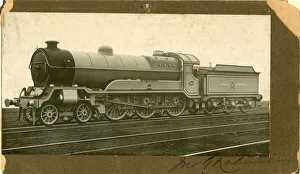 Photograph of the steam locomotive Lord Faringdon Photograph of the steam locomotive Lord Faringdon