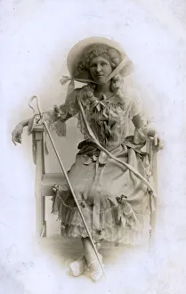 Phyllis from Bishop Auckland in the guise of Little Bo Peep Phyllis from Bishop Auckland in the guise of Little Bo Peep
