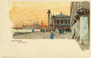 The Piazzetta ('little Piazza/Square') is an extension of the Piazza towards The Piazzetta ('little Piazza/Square') is an extension of the Piazza towards