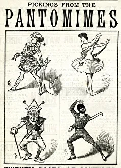 Pickings from the Pantomimes, Judy magazine Pickings from the Pantomimes, Judy magazine