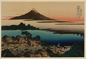 Series Gallery: Pictorial envelope for Hokusais 36 views of Mount Fuji seri