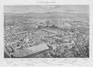 Circus Gallery: Pictorial reconstruction of Rome, Italy
