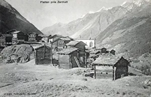 Picturesque Swiss Alpine village of Blatten close to Zermatt Picturesque Swiss Alpine village of Blatten close to Zermatt