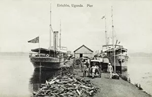 Taxi Gallery: The pier at Entebbe, Uganda - Lake Victoria