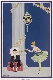 1921 Gallery: Pierrot and Columbine -- Smile, Please