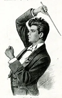 Pietro Mascagni, Italian composer and conductor Pietro Mascagni, Italian composer and conductor