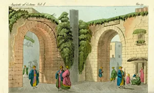 Pillar where Jesus Christ's death sentence was posted Pillar where Jesus Christ's death sentence was posted