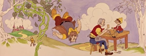 Pinocchio meets Jack and the Beanstalk Pinocchio meets Jack and the Beanstalk