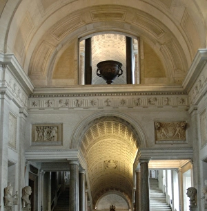 Pio-Clementino Museum. Inside view. Vatican Museums. Vatican Pio-Clementino Museum. Inside view. Vatican Museums. Vatican