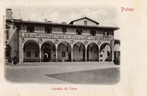 Pistoia, Tuscany, Italy - Ospedale del Ceppo Pistoia, Tuscany, Italy - Ospedale del Ceppo