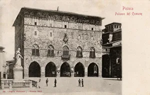 Pistoia, Tuscany, Italy - Palazzo del Comune Pistoia, Tuscany, Italy - Palazzo del Comune