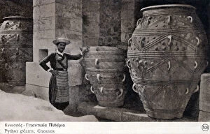 Pithos (plural - pithoi) - a large ancient Greek storage container