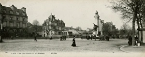 Place Alexandre III, Caen, Normandy, Northern France Place Alexandre III, Caen, Normandy, Northern France
