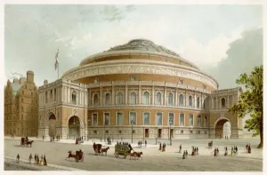 Prints of A view of the exterior of the Royal Albert Hall Art Prints: Royal Albert Hall Exterior Print