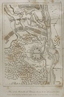 Poland Collection: Plan of the Battle of Vienna, 12 September 1683