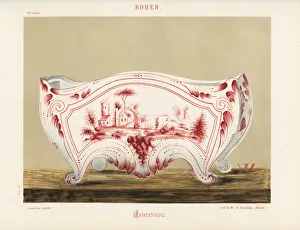 Planter or jardiniere from Rouen, France Planter or jardiniere from Rouen, France
