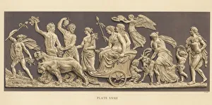 Plaque depicting the triumph of Bacchus and Ariadne Plaque depicting the triumph of Bacchus and Ariadne