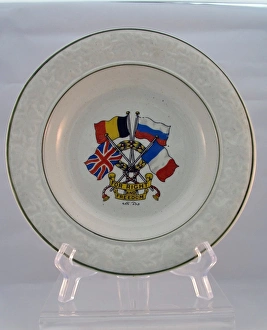 Plate design - flags of the Allies - FOR RIGHT AND FREEDOM Plate design - flags of the Allies - FOR RIGHT AND FREEDOM