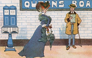 Platform of Queens Road Underground Station Platform of Queens Road Underground Station