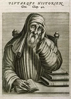 Biographer Gallery: Plutarch / Thevet 1584