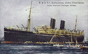 Orient Gallery: P&O Mail and Passenger liner - SS Rawalpindi