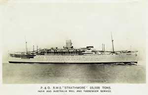 Mail Gallery: P&O RMS Strathmore - India and Australia Mail Service