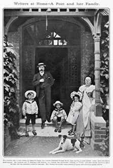 The poet and novelist Katharine Tynan (1861 - 1931), pictured at home with her husband The poet and novelist Katharine Tynan (1861 - 1931), pictured at home with her husband