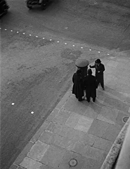 Police on Charlotte Street, London Police on Charlotte Street, London