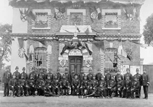 Police group on Coronation Day, 1911 Police group on Coronation Day, 1911