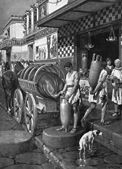 Pompeii as it was in Ancient Days by Matania Pompeii as it was in Ancient Days by Matania