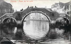 Ponte dei tre archio - Venice, Italy Ponte dei tre archio - Venice, Italy