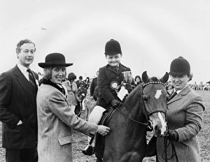 Pony class winner at the Royal Cornwall Show Pony class winner at the Royal Cornwall Show