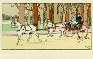 Horse Drawn Vehicle Images Prints: Pony & trap