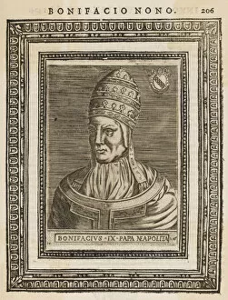1389 Gallery: POPE BONIFACIUS IX (Pietro Tomacelli) Date: reigned 1389 - 1404