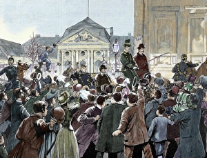 Popular ovation to the Prince Bismarck on having stayed away Popular ovation to the Prince Bismarck on having stayed away