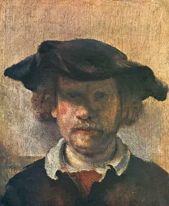 Rembrandt Prints: Rembrandt's Self Portrait Print (1652-4)