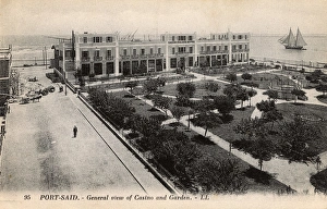 Port Said, Egypt - Casino and Gardens Port Said, Egypt - Casino and Gardens