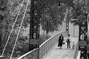 Porthill Bridge over the River Severn, Shrewsbury, Shropshir Porthill Bridge over the River Severn, Shrewsbury, Shropshir