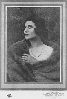 Jose Gallery: Portrait of the actress Jose Collins of Maid of the Mountain